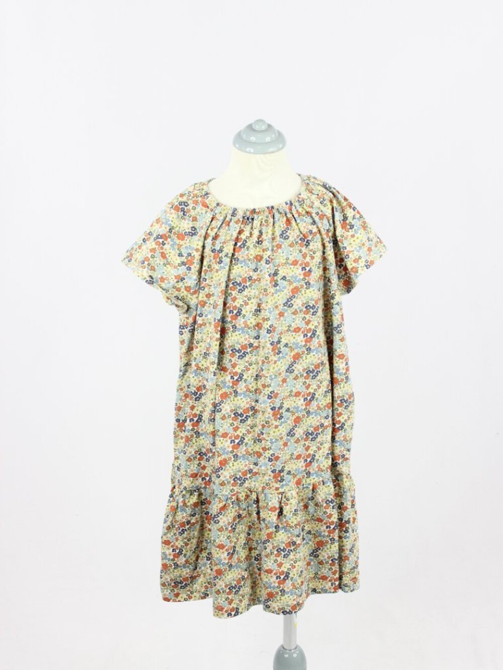 Girls' ARKET Floral Cotton Jersey Relaxed A-Line Tent Dress, Size 7-8